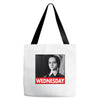 wednesday addams Tote Bags