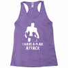 I Have A Plan Attack Racerback Tank