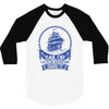 Sailor Life Is Adventure Dare It 3/4 Sleeve Shirt