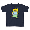 meow is running Toddler T-shirt