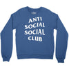 anti social social club White logo Crewneck Sweatshirt