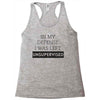 In My Defense I WAs Left Unsupervised Racerback Tank