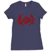 bloodbath logo Ladies Fitted T-Shirt