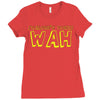 Wah (Waluigi's Voice) Ladies Fitted T-Shirt