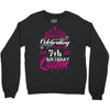 Celebrating With the 7th Birthday Queen Crewneck Sweatshirt