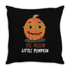spec tacular pumpkin Throw Pillow