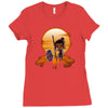 jakku sunset Ladies Fitted T-Shirt