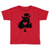 poker hat ace of spades Toddler T-shirt