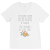 ice cream or a felony V-Neck Tee