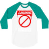 zombie  do not feed the zombies fun 3/4 Sleeve Shirt