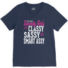 classy sassy V-Neck Tee