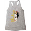 ask me about my feminist agenda frida kahlo Racerback Tank