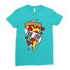 true love pizza 2 Ladies Fitted T-Shirt