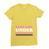 Baby Girl Under Construction Ladies Fitted T-Shirt