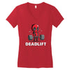deadlift Women's V-Neck T-Shirt