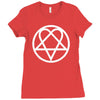 him heartagram new Ladies Fitted T-Shirt