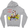 calvin hobbes Zipper Hoodie