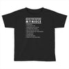 rules for dating my niece Toddler T-shirt