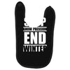 stop snow pression end winter funny Baby Bibs
