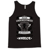 Never Underestimate the Strength of a Melanoma Cancer Warrior Tank Top