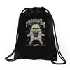 frankenpug Drawstring Bags