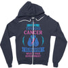 I am a Thyroid Cancer Survivor - What's Your Superpower? Zipper Hoodie