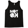 not ok baseball Tank Top