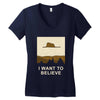 le petit believer Women's V-Neck T-Shirt