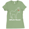 drug mule Ladies Fitted T-Shirt