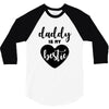 Daddy is My Bestie 3/4 Sleeve Shirt