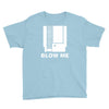 blow me nintendo nes Youth Tee