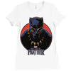black panther Ladies Fitted T-Shirt