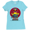 minion dredd Ladies Fitted T-Shirt