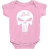 punisher infidel skull Baby Onesie