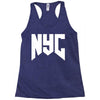 nyc new york city Racerback Tank