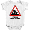 warning descent Baby Onesie