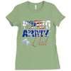 proud army dad 3 Ladies Fitted T-Shirt