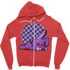 bonnie plushie Zipper Hoodie