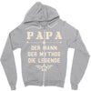 vater   die legende Zipper Hoodie