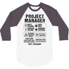 Project Manager 3/4 Sleeve Shirt