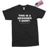 This is a Designer T-Shirt Exclusive T-shirt