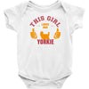 This Girl Loves Siberian Husky Baby Onesie
