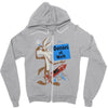 looney tunes genius at work Zipper Hoodie