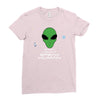 Sorry i Don't Speak Human Ladies Fitted T-Shirt