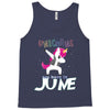 unicorns are born in june Tank Top