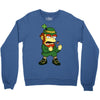 happy saint patrick day simpson 2 Crewneck Sweatshirt