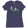 aliens Ladies Fitted T-Shirt