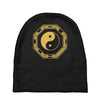 yin yang jingjang shirt china chinesisches denken Baby Beanies