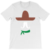 ladies sombrero  funny retro mexico mustache designer T-Shirt