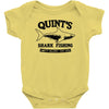 jaws cool shark Baby Bodysuit